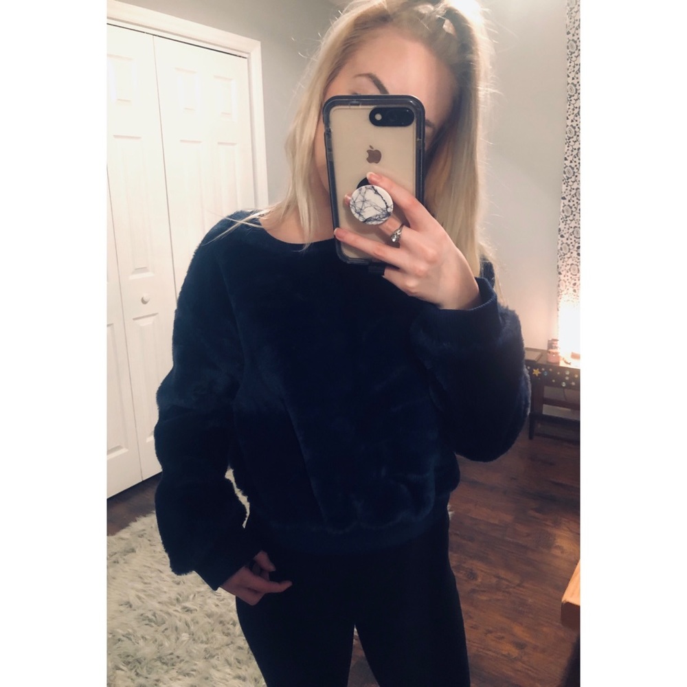 Navy Blue Sweater